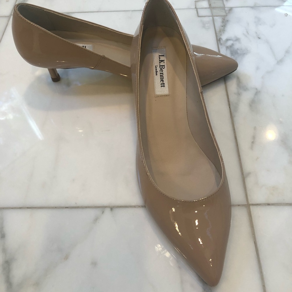 L.K.Bennett Audrey Nude Pumps
